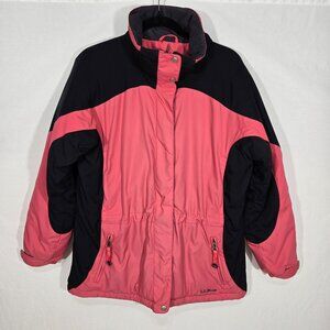 Vintage L.L.Bean Y2K Barbie INSULATION PRIMALOFT Winter Jacket Women Size M REG.